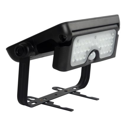 LED Solcellstrålkastare med rörelse- och skymningssensor EPAD LED/5W/3000 mAh 3,7V 4000K IP65