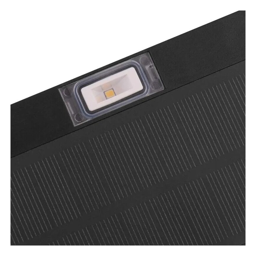 LED Solcellstrålkastare med rörelsesensor LED/3,7V 1200mAh 4000K IP65 svart