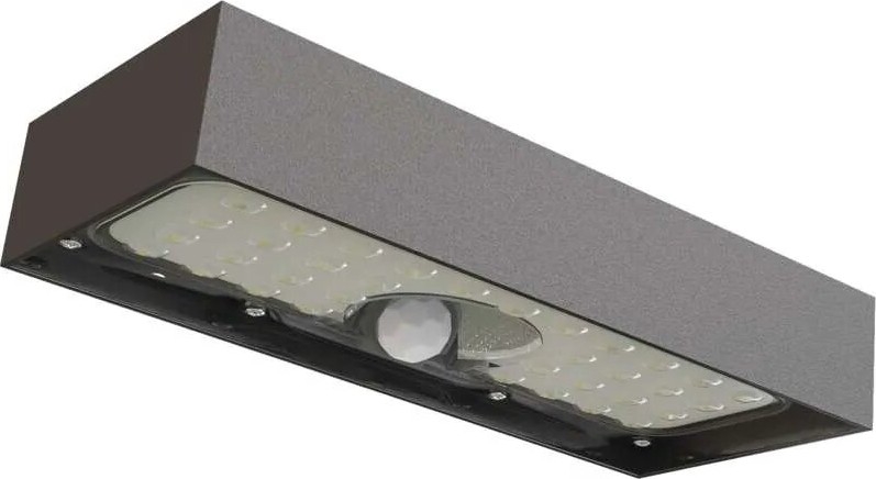 LED Solcellstrålkastare med rörelsesensor LED/3,7V 3000mAh 4000K IP65 svart