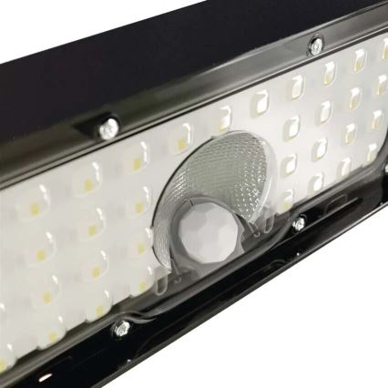 LED Solcellstrålkastare med rörelsesensor LED/3,7V 3000mAh 4000K IP65 svart