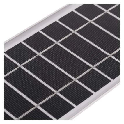 LED Solcellstrålkastare med rörelsesensor LED/3,7V 3000mAh 4000K IP65 svart