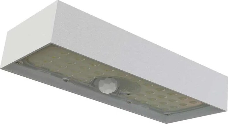 LED Solcellstrålkastare med rörelsesensor LED/3,7V 3000mAh 4000K IP65 vit