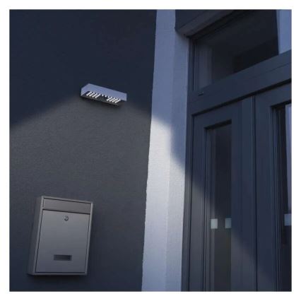LED Solcellstrålkastare med rörelsesensor LED/3,7V 3000mAh 4000K IP65 vit