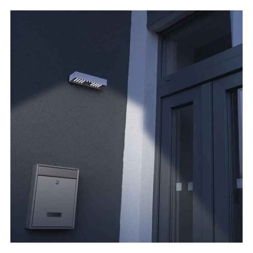 LED Solcellstrålkastare med rörelsesensor LED/3,7V 3000mAh 4000K IP65 vit