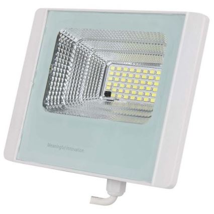 LED Solcellstrålkastare utomhus LED/12W/3,2V IP65 4000K + fjärrkontroll