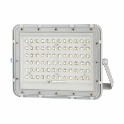 LED Utomhus ljusreglerad solcell strålkastare LED/15W/3,2V IP65 6400K vit + fjärrkontroll