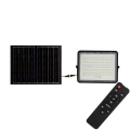 LED Solcellstrålkastare utomhus LED/200W/3,2V 4000K svart IP65 16000 mAh + fjärrkontroll