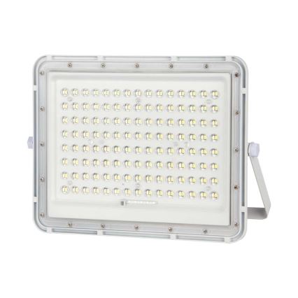 LED Solcellstrålkastare utomhus LED/20W/3,2V 6400K vit IP65 + fjärrkontroll