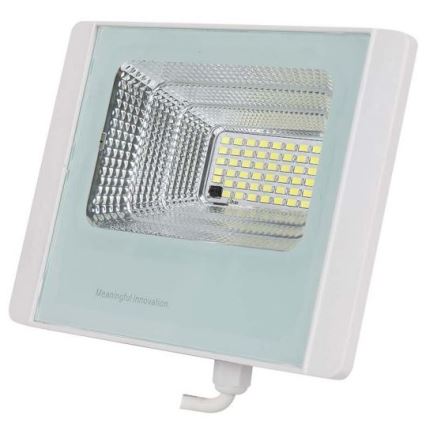 LED Solcellstrålkastare utomhus LED/20W/3,2V IP65 4000K + fjärrkontroll