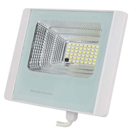 LED Solcellstrålkastare utomhus LED/20W/3,2V IP65 6400K 20000 mAh + fjärrkontroll