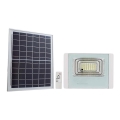 LED Solcellstrålkastare utomhus LED/20W/3,2V IP65 6400K + fjärrkontroll