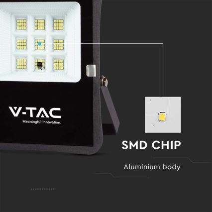 LED Solcellstrålkastare utomhus LED/6W/3,2V 4000K IP65 5000 mAh + fjärrkontroll