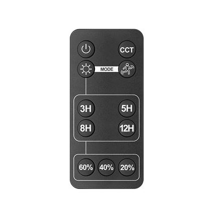 LED Solcellstrålkastare utomhus med sensor LED/30W/6,4V IP65 3000/4000K 6000 mAh + fjärrkontroll