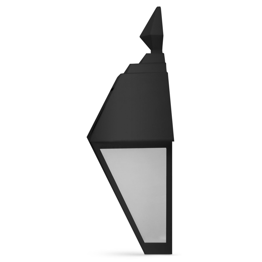 LED Solcellsvägglampa LED/1,2V 600mAh IP44 svart