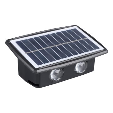 LED solcellsvägglampa LED/3,7V IP44 1200 mAh