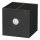 LED solcellsvägglampa med inbyggd sensor LED/1W/3,7V 1200 mAh IP44 svart