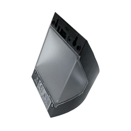 LED solcellsvägglampa med sensor LED/3W/3,7V 3000/4000K 1200 mAh IP54 svart