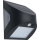 LED solcellsvägglampa med sensor LED/3W/3,7V 3000/4000K 1200 mAh IP54 svart