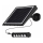 LED Solcellsvägglampa med sensor LED/8W/3,7V 4000 mAh 4000K IP65