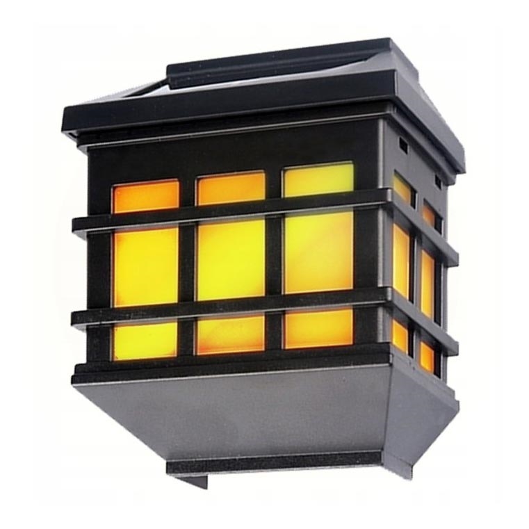 LED Solcellsvägglampa med skymningssensor LED/2V 70 mAh IP44