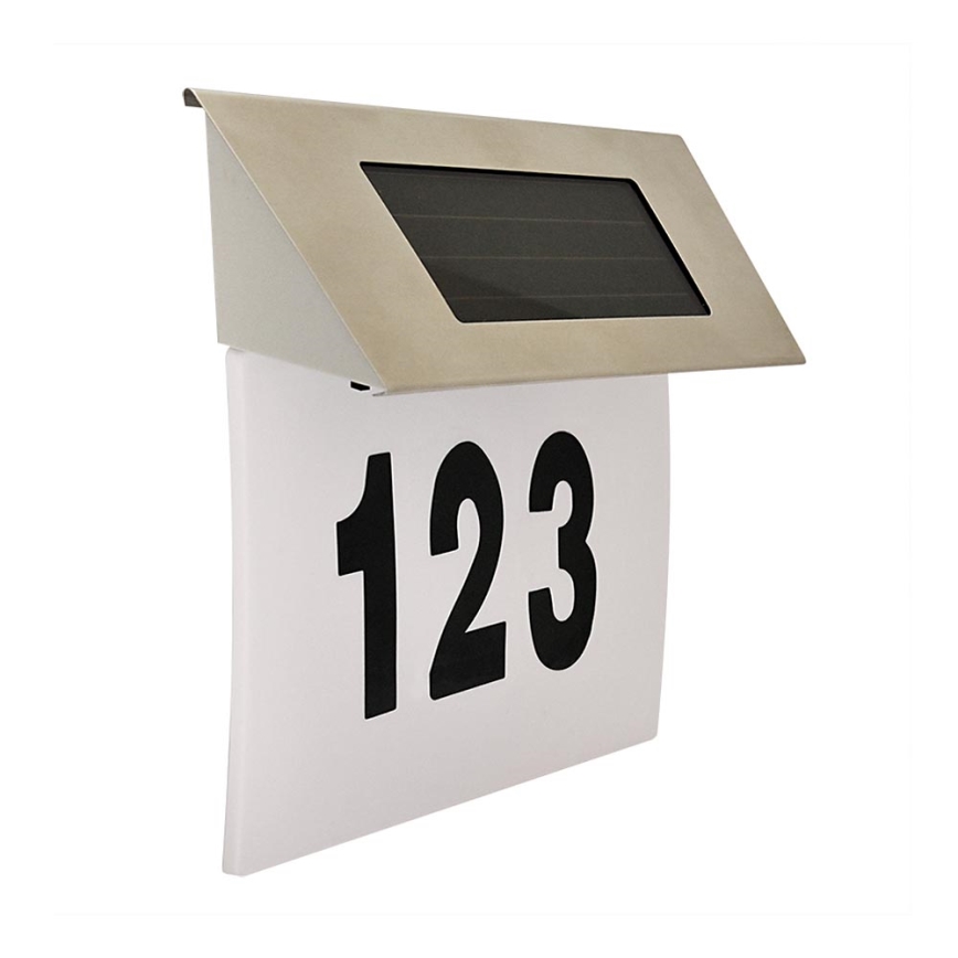 LED Sollampa husnummer 1,2V IP44
