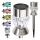 LED sollampa Kristall 2xLED-RGB/0,02W/1xAAA matt krom