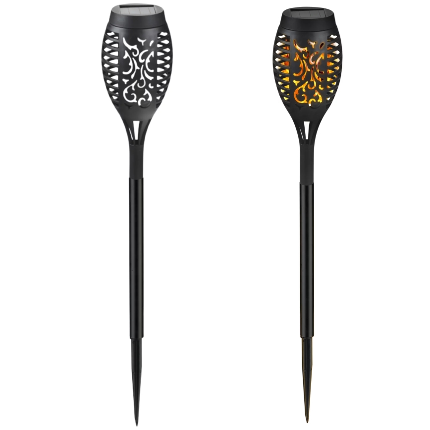 LED sollampa med sensor FUEGO LED/1,2V IP44