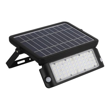LED sollampa strålkastare med en sensor LED/10W/3,7V 4000K IP65