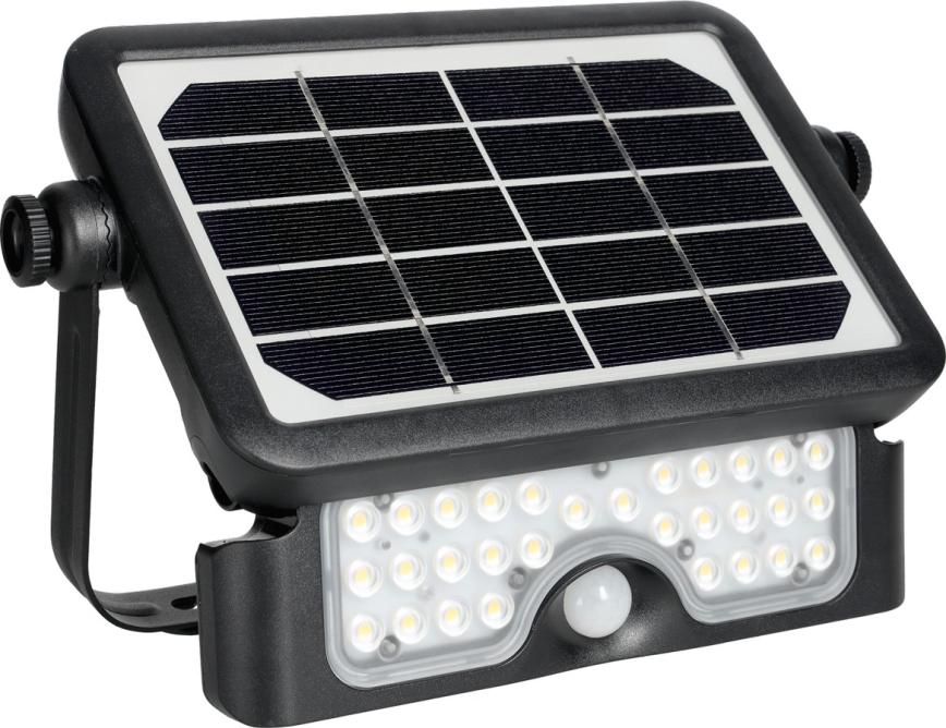 LED sollampa strålkastare med en sensor LED/5W/3,7V 4000K IP65