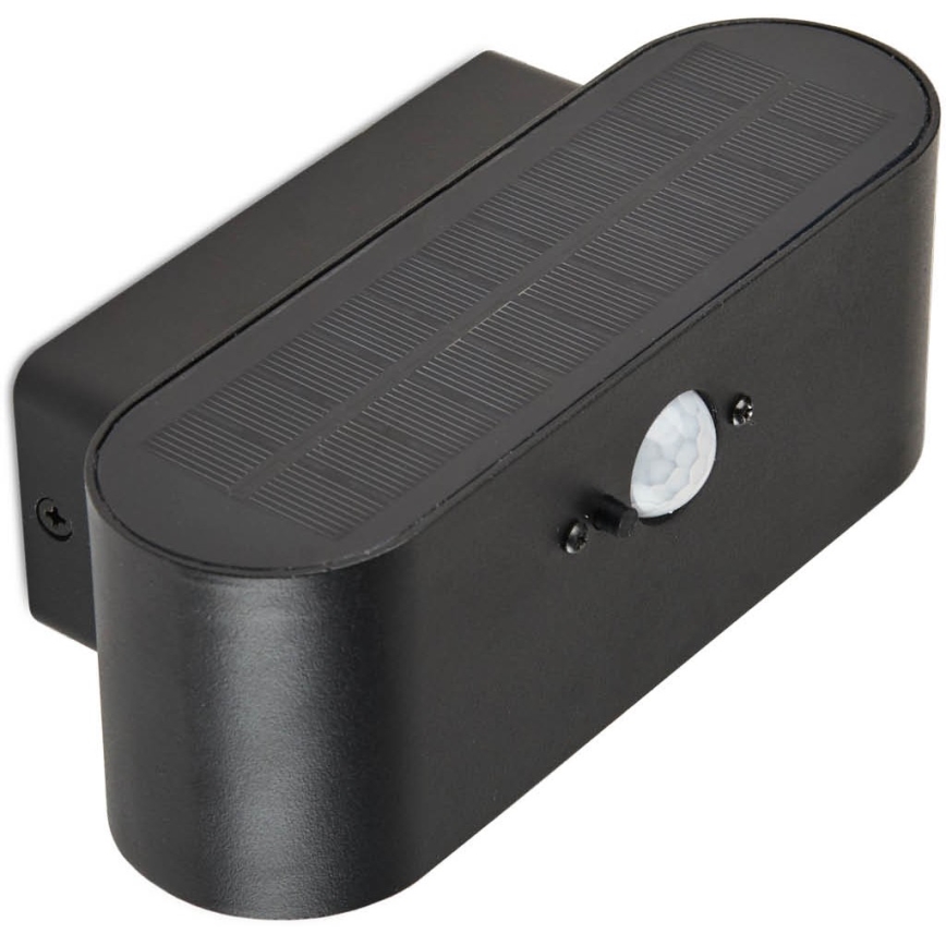 LED sollampa väggbelysning med en sensor SOLARIS2 LED/2,5W/3,7V 4000K IP44