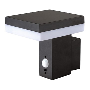 LED sollampa väggbelysning med en sensor SOLARIS2 LED/5,5W/3,7V 4000K IP44