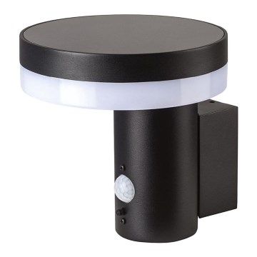 LED sollampa väggbelysning med en sensor SOLARIS3 LED/5,5W/3,7V 4000K IP44