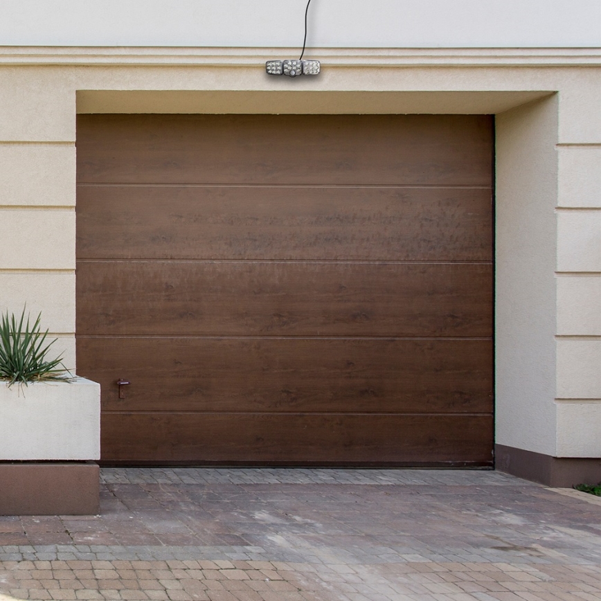 LED solcellsspot med rörelsesensor och skymningssensor LED/20W/3,7V 1200 mAh IP44 + fjärrkontroll