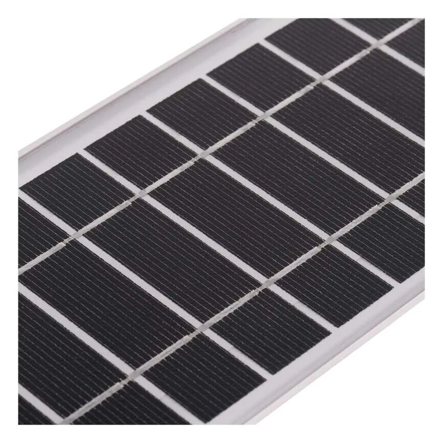 LED solcellsspot med rörelsesensor LED/3,7V 3000mAh 4000K IP65 svart
