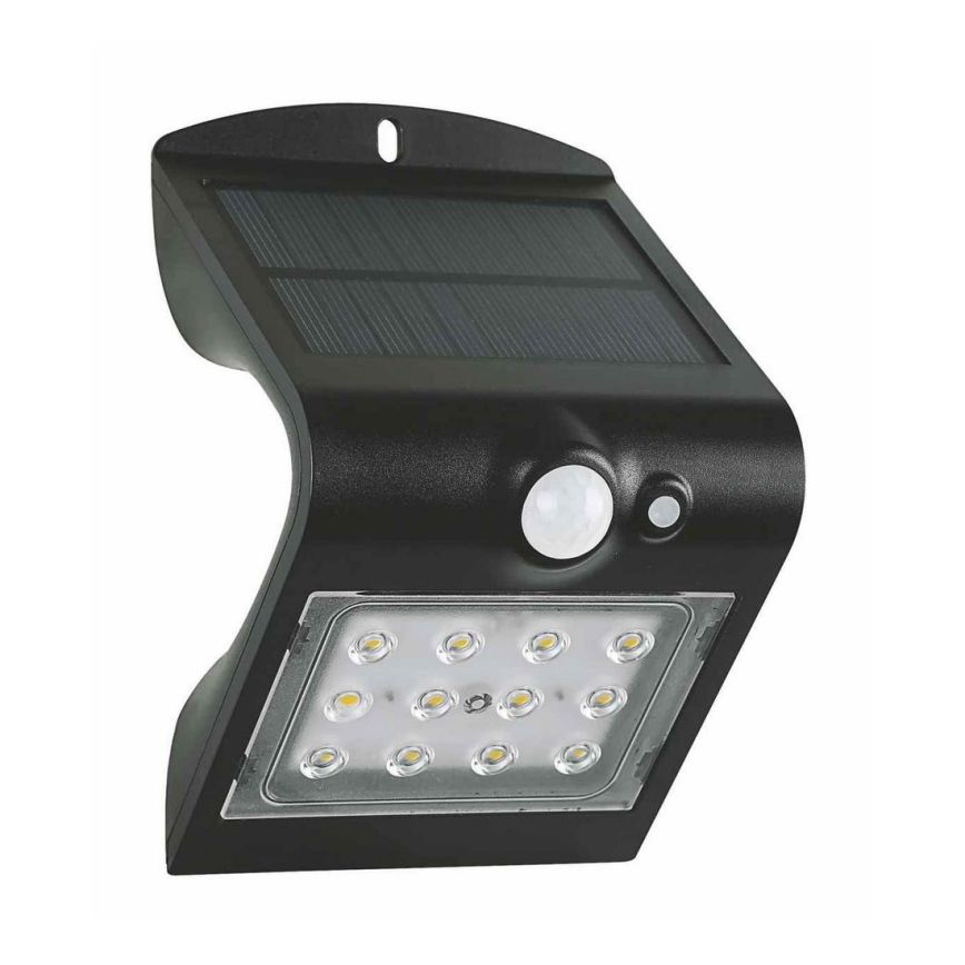 LED SolVägglampabelysning med sensor LED/1,5W IP65