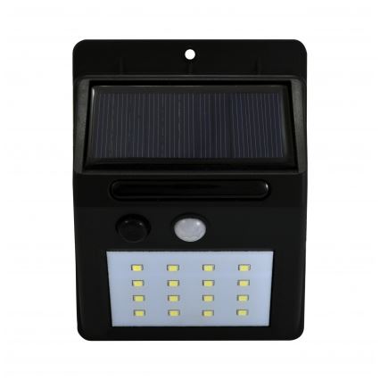 LED SolVägglampabelysning med sensor LED/2,2W IP44