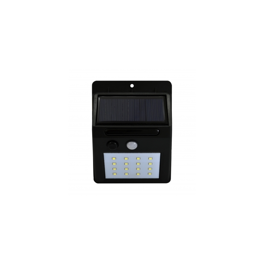 LED SolVägglampabelysning med sensor LED/2,2W IP44