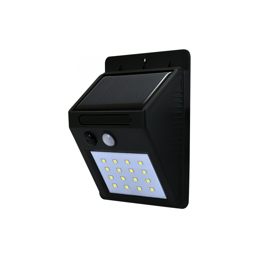 LED SolVägglampabelysning med sensor LED/2,2W IP44