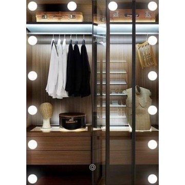 LED Spegel med belysning 14xLED/1W/230V 3000/4000/6000K 70x50 cm IP44