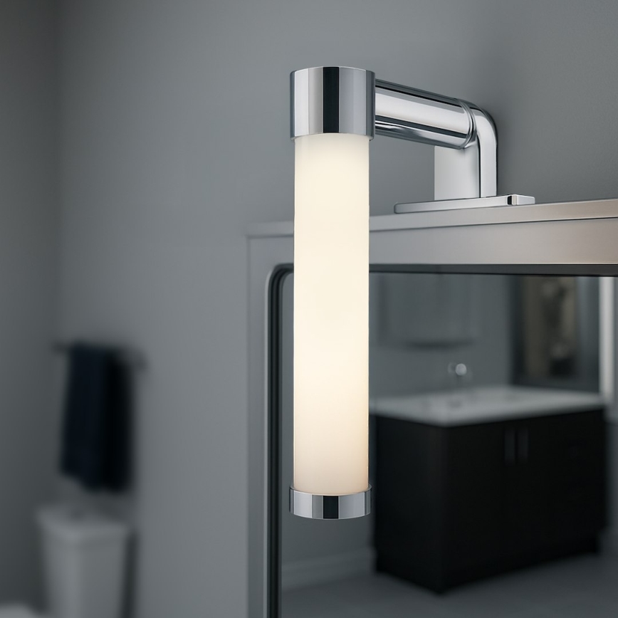 LED-spegelbelysning APA MINI LED/4W/230V IP44, blank krom