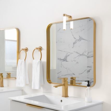 LED-spegelbelysning för badrum APA MINI LED/4W/230V IP44 i guld