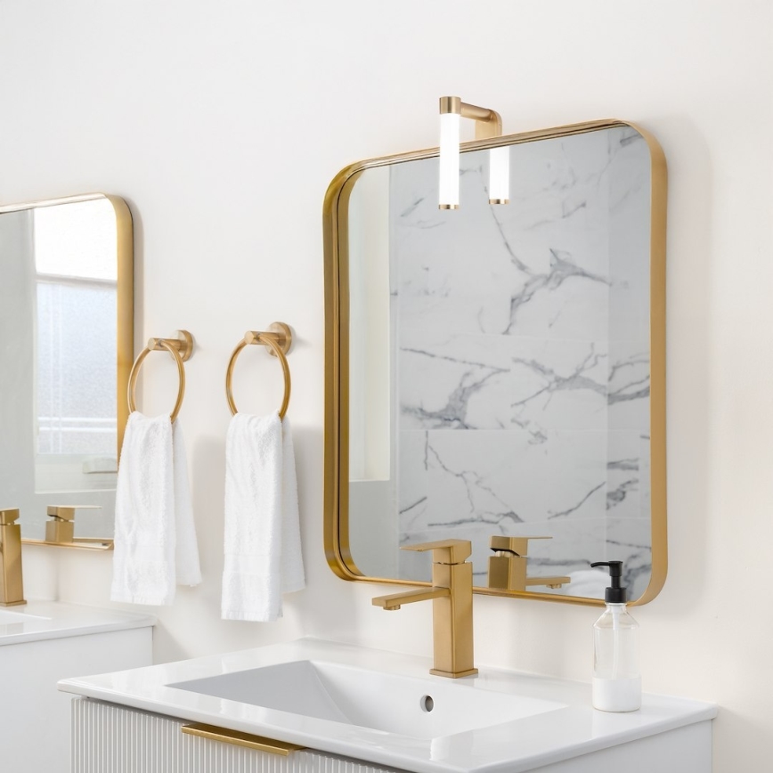 LED-spegelbelysning för badrum APA MINI LED/4W/230V IP44 i guld