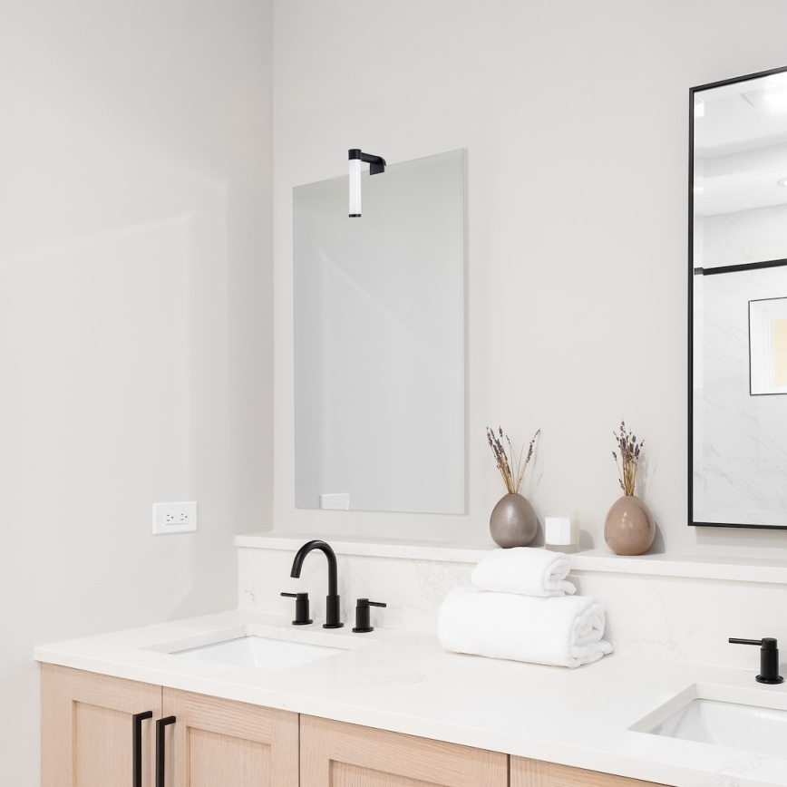 LED-spegelbelysning för badrum APA MINI LED/4W/230V IP44, svart