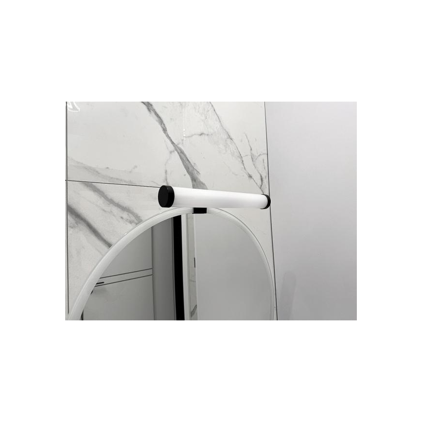 LED-spegelbelysning för badrum LED/8W/230V 30 cm IP44 svart