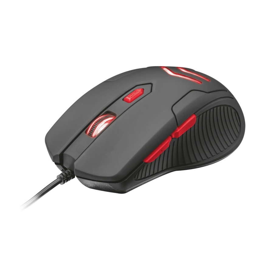 LED Spelmus med musmatta VARR 800 - 3200 DPI