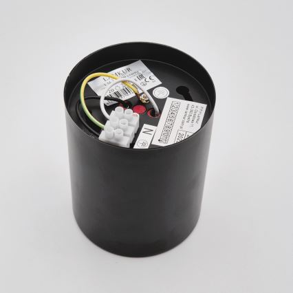 LED Spotlampa TACO 1xE27/15W/230V svart