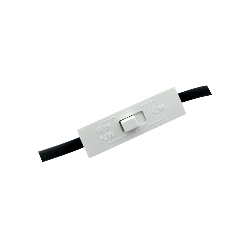 LED-spotlampa 5W/230V 3000/4000/6400K 7,5x7,5 cm svart
