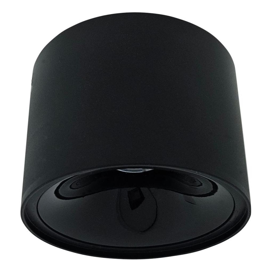 LED-spotlampa 9W/230V Ø 9 cm svart
