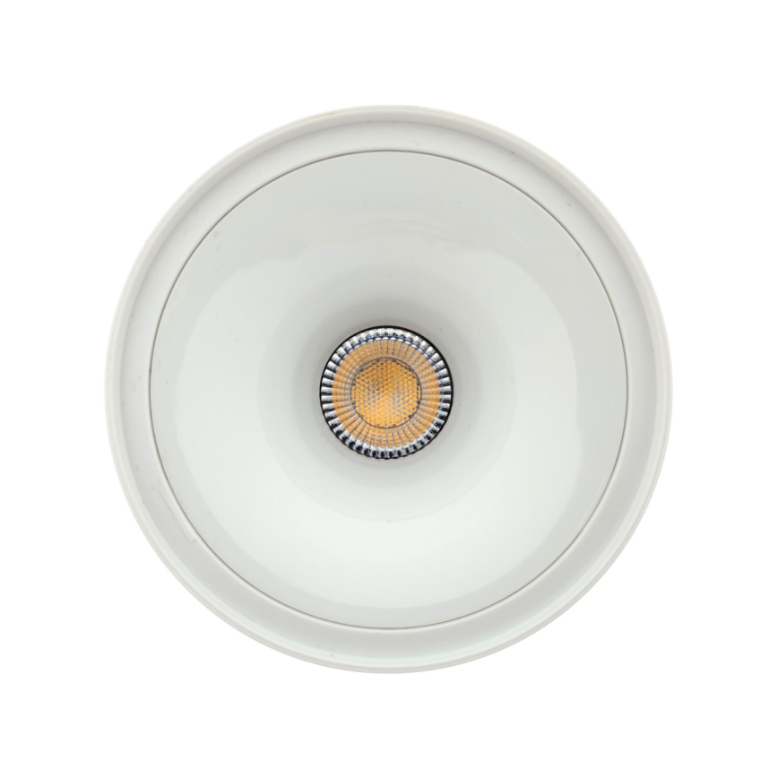 LED-spotlampa 9W/230V, Ø 9 cm, vit