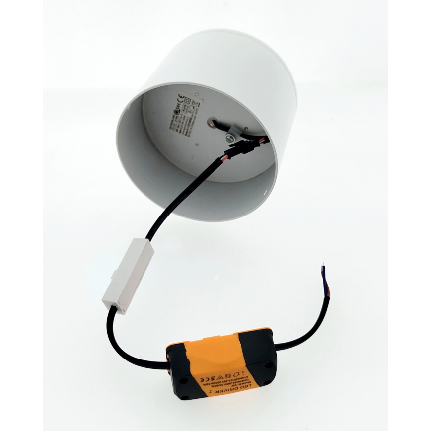 LED-spotlampa LED/10W/230V 3000/4000/6400K Ø 12 cm vit